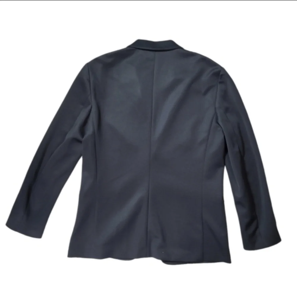 Patrizia Pepe Men's Black ltalian Designer Blazer EU 52 / US 42 Modern Fit
